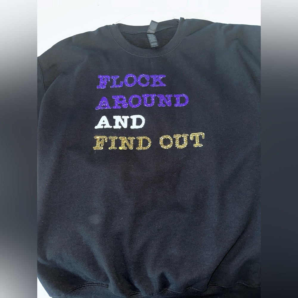 Baltimore Ravens Jeweled Sweatshirt